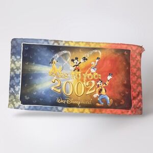 Walt‎ Disney World 2002 Ears To You Mickey Pluto Donald Goofy Towel Vintage